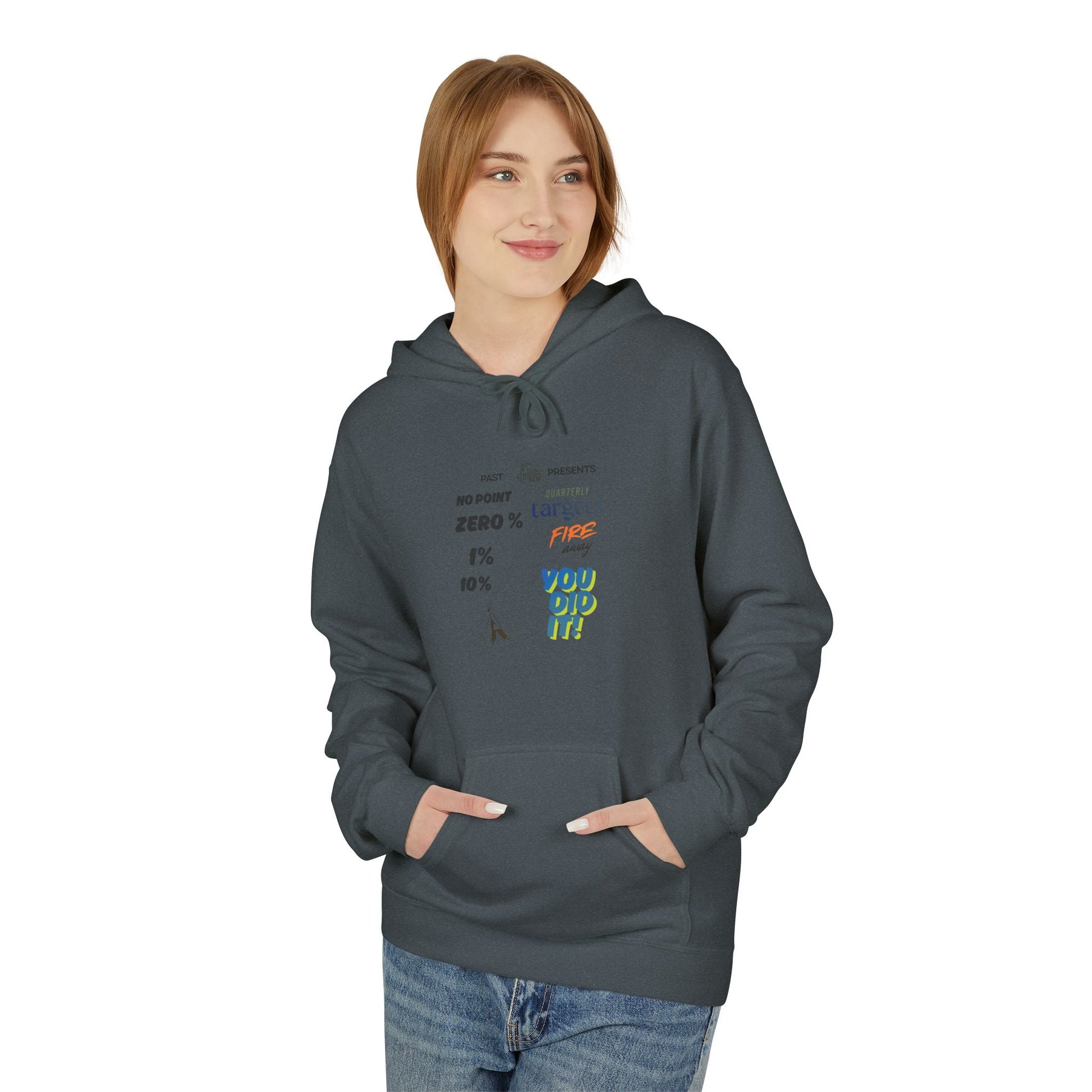 Celebratory Motivational Hoodie - Achievement, Gift, Unisex, Cozy, Inspirational Wear
