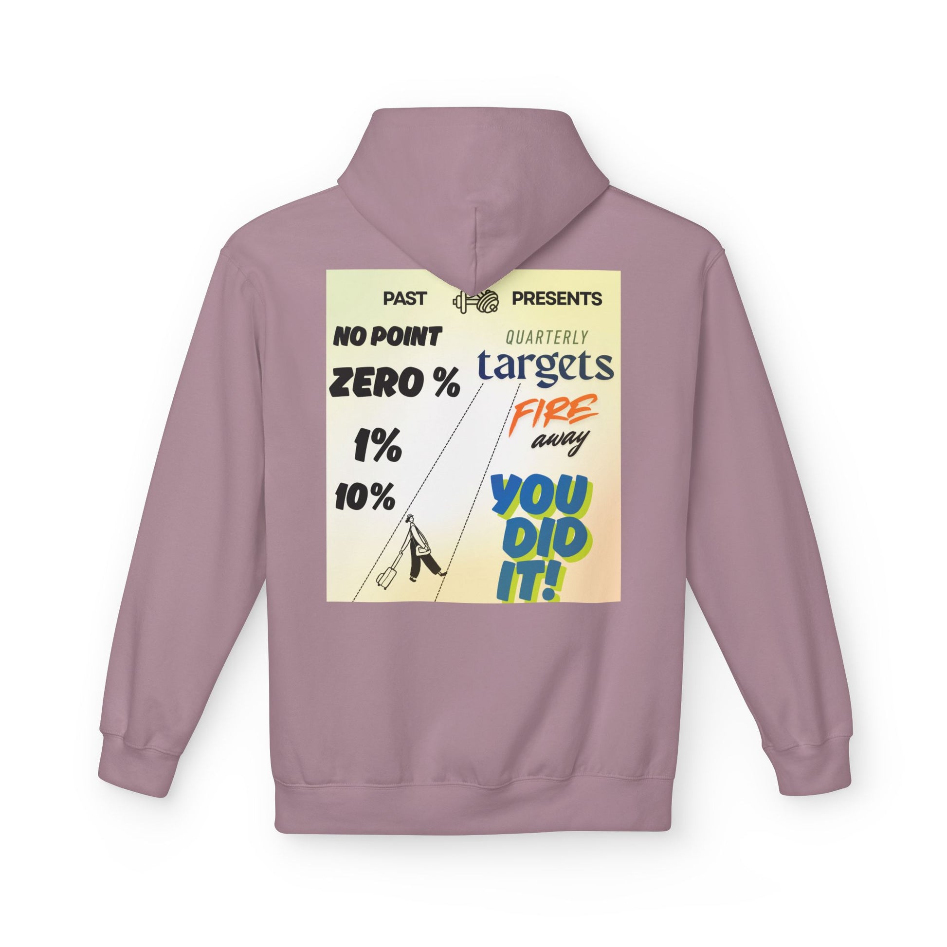 Celebratory Motivational Hoodie - Achievement, Gift, Unisex, Cozy, Inspirational Wear