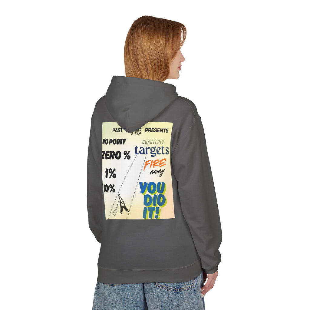 Celebratory Motivational Hoodie - Achievement, Gift, Unisex, Cozy, Inspirational Wear