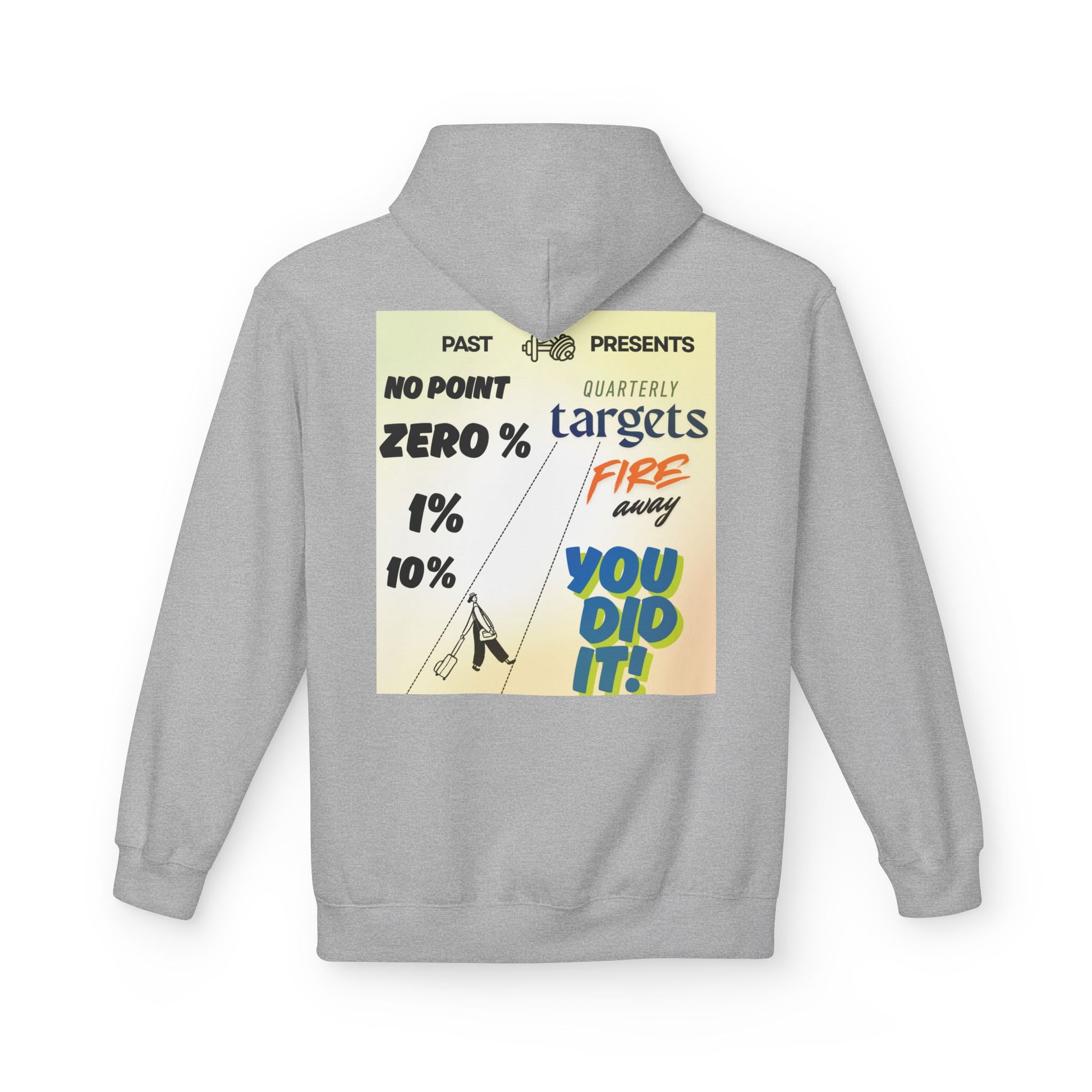 Celebratory Motivational Hoodie - Achievement, Gift, Unisex, Cozy, Inspirational Wear